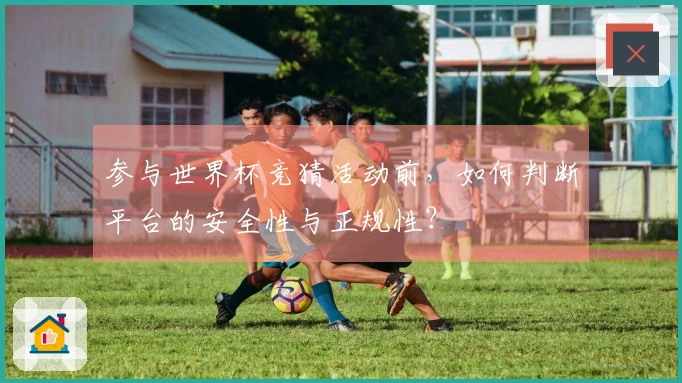 参与世界杯竞猜活动前，如何判断平台的安全性与正规性？